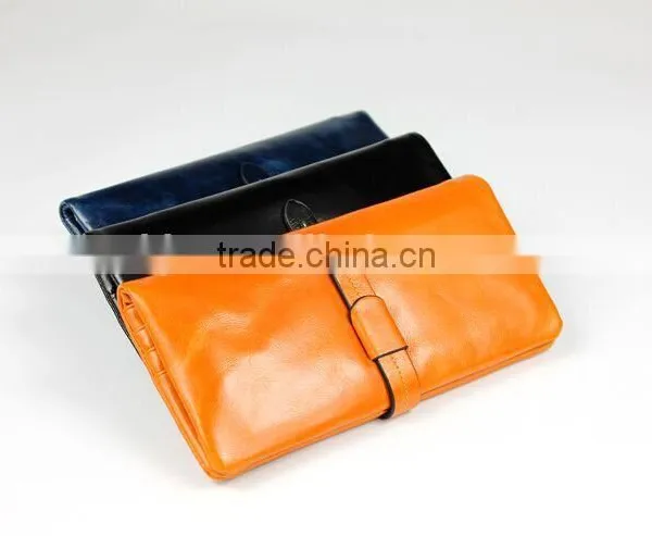 2015 Boutique Woman's Long Leather Wallet Kangjiaxu Manufacturer photo-2