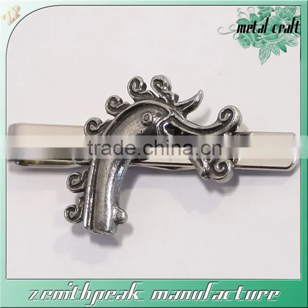 Prefessional Metal Antique Dragon Tie Clip/dragon Tie Pin/dragon Tie Bar