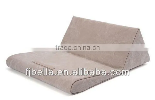Cushion Pillow Stand for IPad Mini & IPad 4 & IPad 3 & IPad 2 & IPad 1 & Kindle & Nexus & Galaxy - Light Khaki photo-2