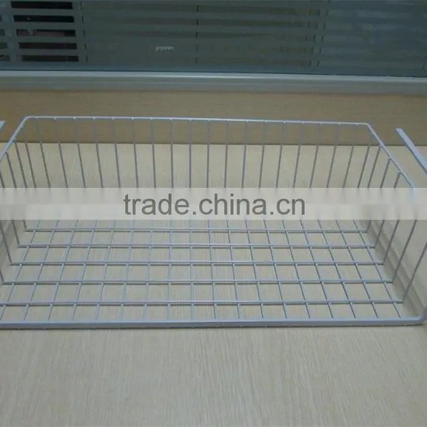 15" White Kitchen Cabinet Wire Basket photo-2