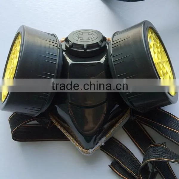 Double or Single Filter Chemical Respirator and Dust Gas Mask photo-4