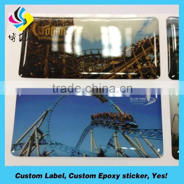 Custom 3d Epoxy Dome Sticker Clear (M-EP216) photo-6
