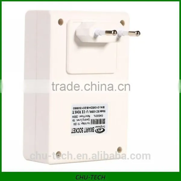 Remote Control Wireless Mobile Phone GSM SIM Smart Socket Switch Wtih Battery photo-5