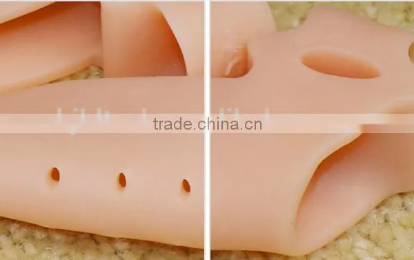 Footcare Gel Bunion Toe Separator Corrector Pads Silicone Toe Separator photo-5