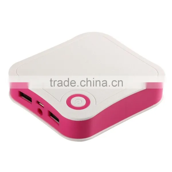 Big Capacity Dual USB Mobile Phone Power Bank Charger 10400mah photo-3