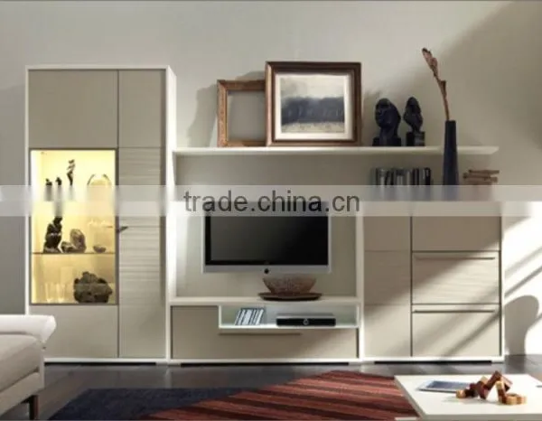 Wooden Cabinet Modern Kitchen Cabinet tv Stand photo-3