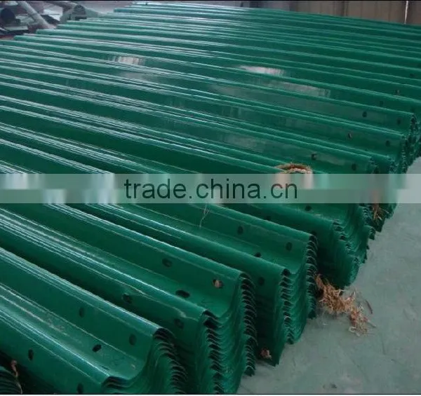 Blue and Green Color Low Price High Quality Galvanized Guardrail for Sale photo-4