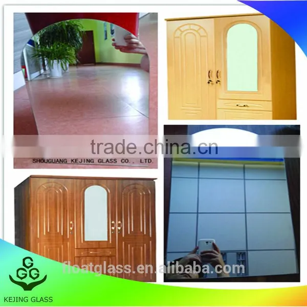 2-6mm Beautiful Aluminum Mirror,frameless Silver Mirror,furniture Mirror photo-5