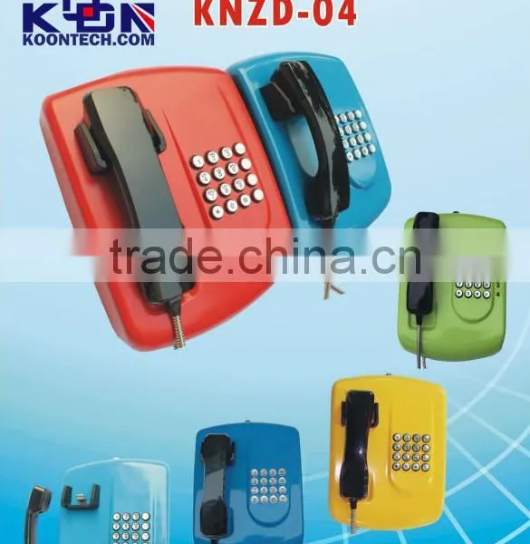 Emergency Telephone Loud Speaking Weatherproof Phone for Heavy Dust Area KNZD-04 Auto-dial Emergency Telephone photo-3