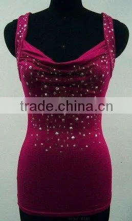 Ladies New Fashion Sequins Top
