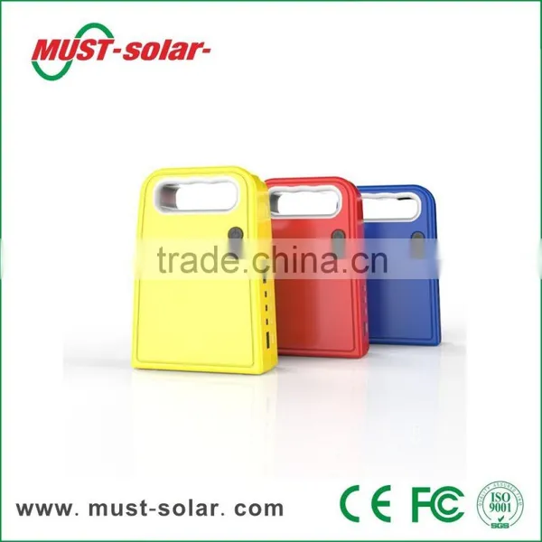 3W Solar Panel Protable Solar Home Lighting Kits photo-3