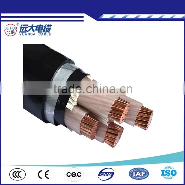 Copper Conductor XLPE Insulated PVC Sheathed Electrical Power Cable