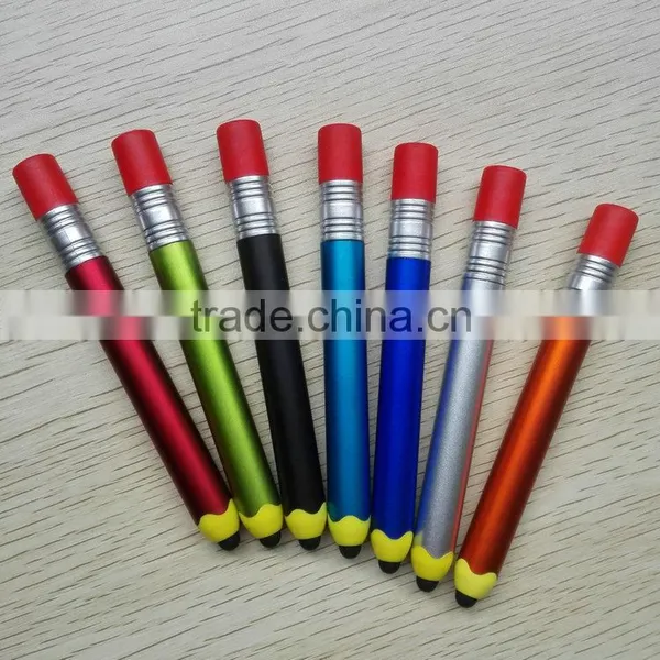 Pencil Stylus Pens Outer Barrel With the Soft Stylus Bulk Products From China photo-3