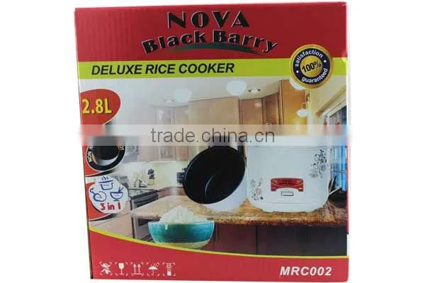 2016 Cheap Price Hot Sale Cooking Appliances Rice Cooker MRC002 White 1.8L Rice Cooker photo-5
