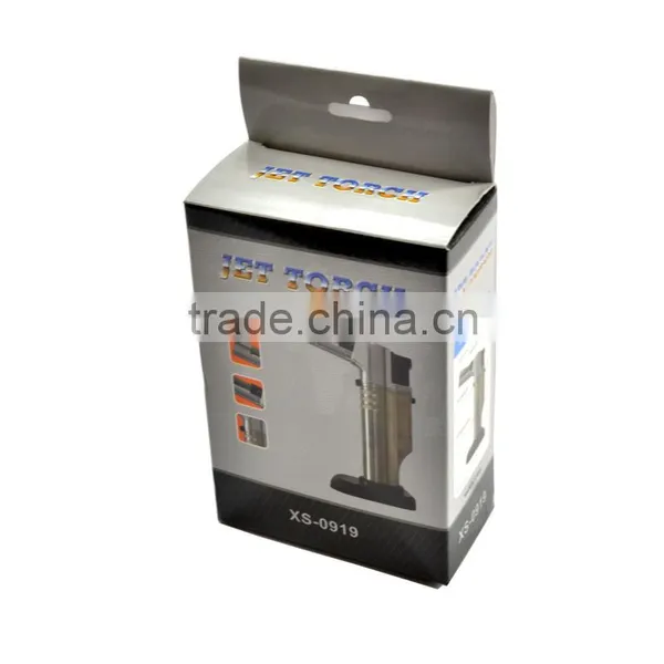 Welding Torch Jet Flame Cigarette Cigar Butane Gas Lighter EK-919 photo-5