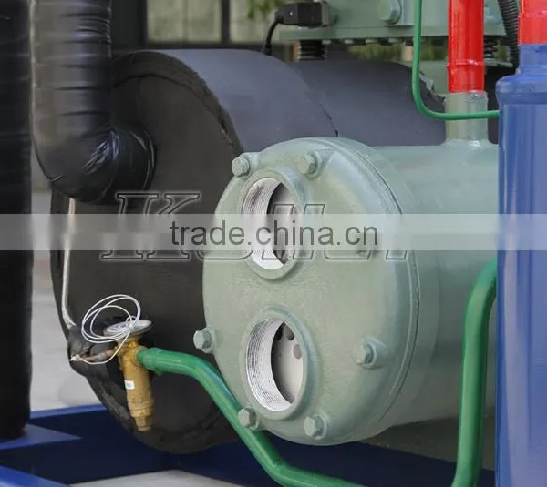 6TPD Maquina de Hielo en Bloque Industrial Con Moldes de Acero Inoxidable photo-2