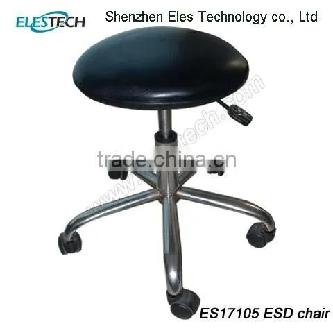 Height Adjustable Cleanroom ESD Chair With Armrest Footrest photo-6