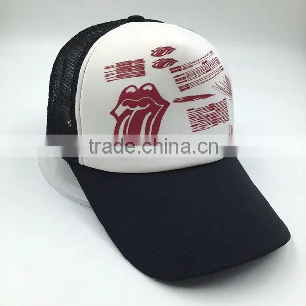 Promotional Rubber Print 5 Panel Trucker Cap photo-3