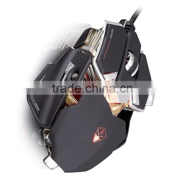 LUOM G10 10 Buttons 4 Colors DPI Adjustable Optical USB Wired Mouse photo-5