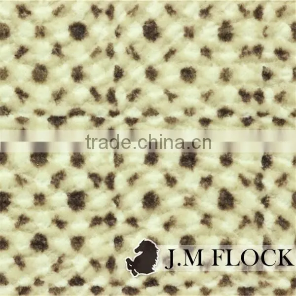 China Textile Furniture Upholstery Print Flock Flocking Manufacturer photo-4