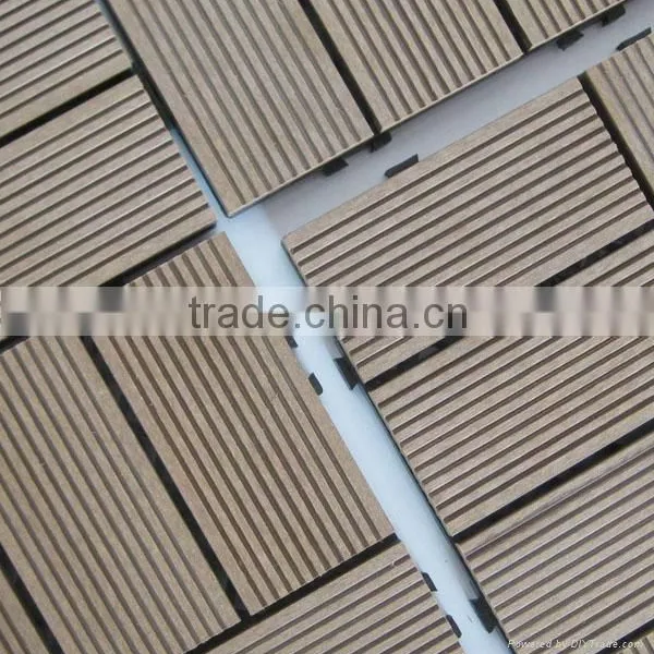 Eco and Easy to Install- Wood Plastic Composite Cheap Wpc Square Tiles From China! photo-4