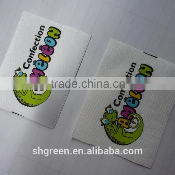 Printing Single Side Washing Content Neck Label Tags photo-4