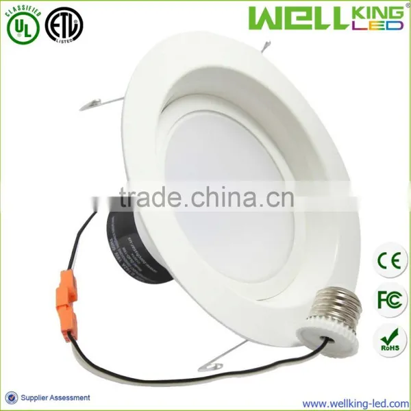9 Watt 700 Lumens 4"-Inch Dimmable LED Retrofit Downlight Fixture 2700K Warm White, CE,FCC,65 Watt Equivalent photo-3