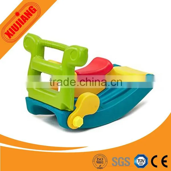 Slide and Music Rocking Integrated Outdoor Rocking Horse for Baby photo-6