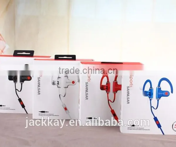 Ear-hook Competitive Good Quality Earphones Cable Wired Headphone Mobile WP Headsets With Mic photo-6