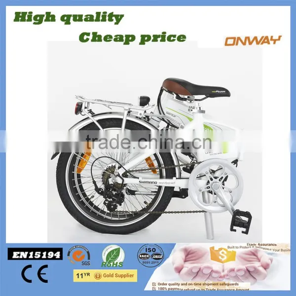 24V 250W Cheap Popular Mini Folding Electric Bike for Sale photo-4