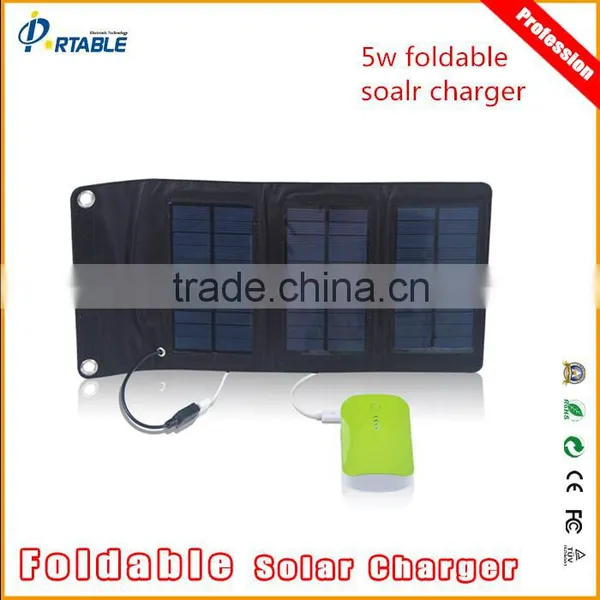 Cheap 5watt Flexible Mobile Solar Charger photo-3