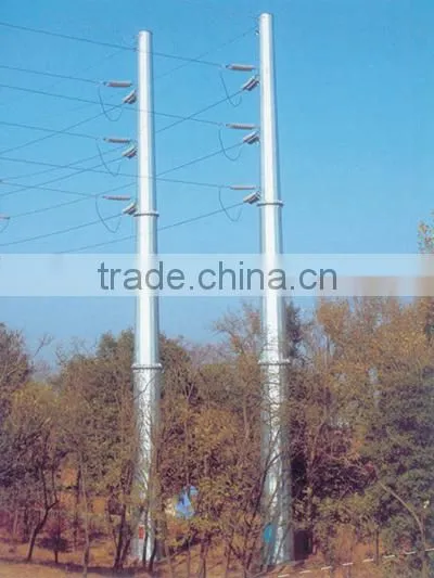 Electricity angle tension tower or section tower angle steel tower