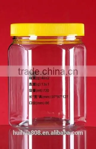 Customized Printing and Size FDA Food Safety Honey Plastic Bottle photo-4
