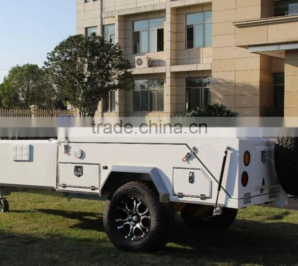 Independent Suspension Rear Folding Camper Trailer with tent in Australia