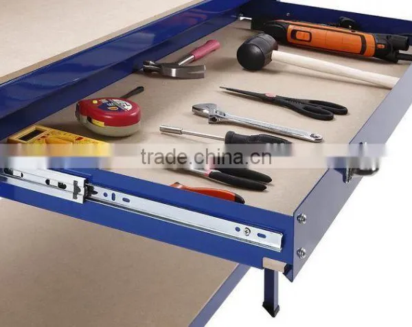 Heavy Duty Black Steel Garage Workbench for Sale photo-4