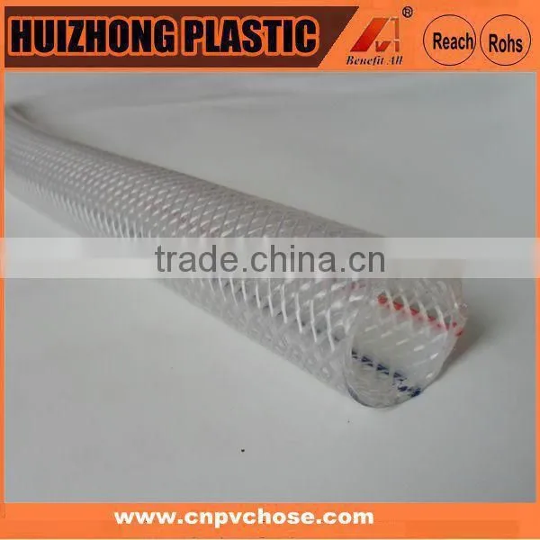 Flexible PVC Clear Nylon Braided Hose/Clear Fiber Reinforced PVC Water Hose photo-4