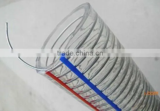 PVC Steel Wire Reinforced Spring Hose photo-2