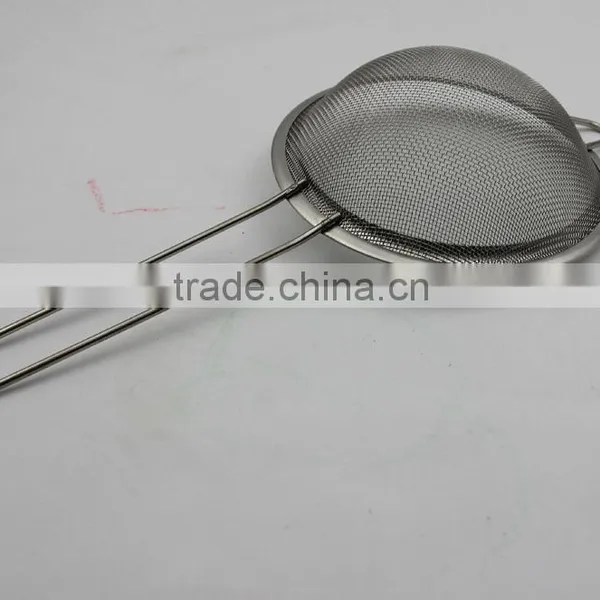 Culina Fine Mesh Stainless Steel Strainers, Silver, Set of 3 photo-4