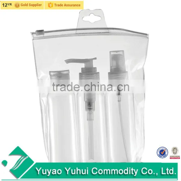 2016 Best Sell Good Plastic Travel Bottle Set photo-2