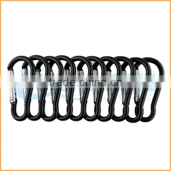 Fashion High Quality Zinc Coated Carabiner With Safety Nut and Screw photo-3
