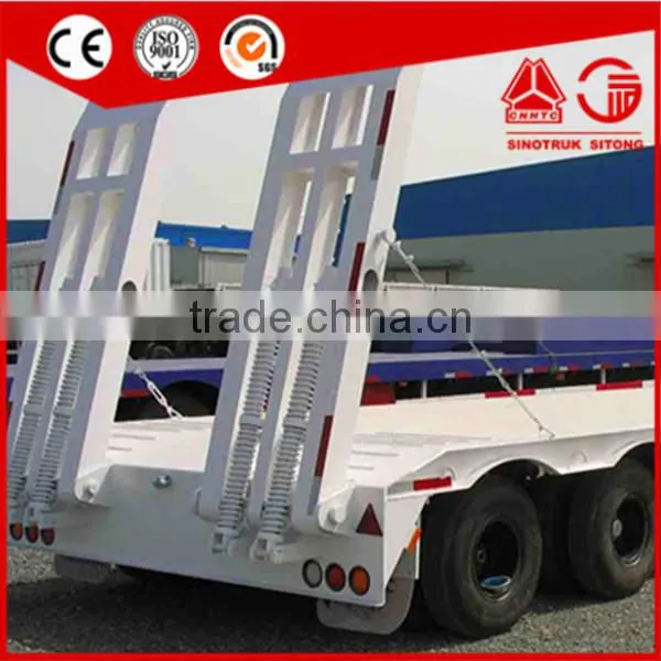 50 Ton 60 Ton Low Bed Semi Trailer/ Lowbed Semi Trailer/ Low Loader Semi Trailer For Sale photo-3