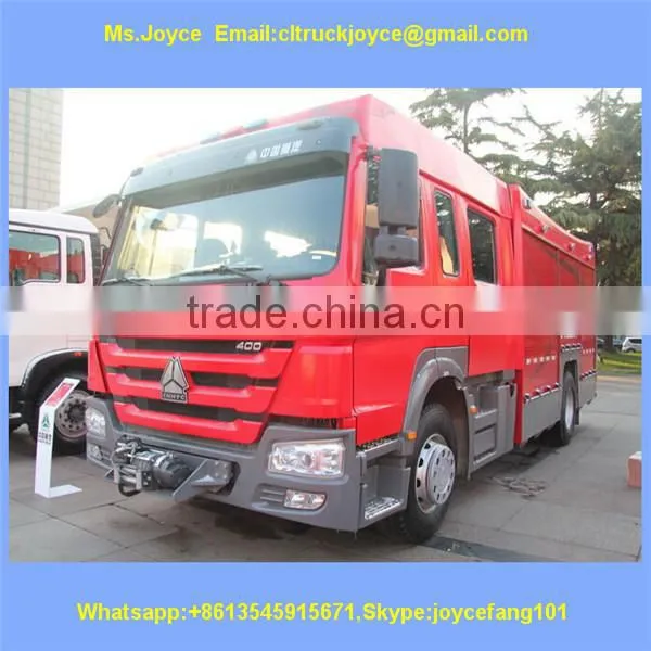 Howo 8x4 25ton Big Water Foam Fire Trucks For Sale photo-5