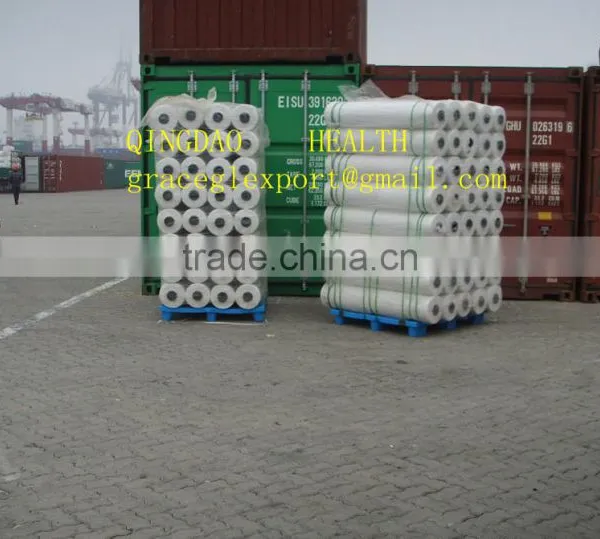 White Color Bale Net With Blue Side Strips photo-4