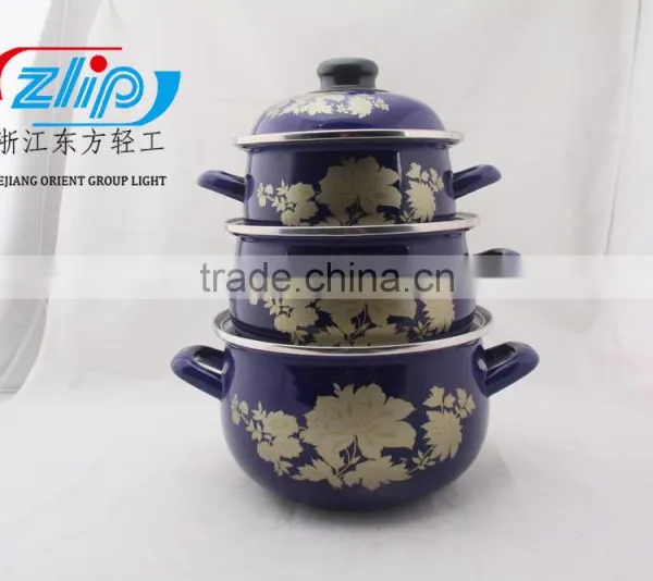 ENAMEL CASSEROLE DARK COLOR photo-4