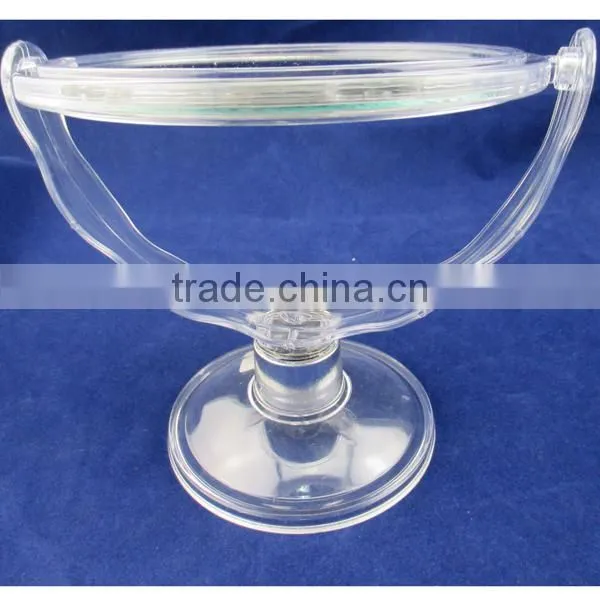 Beautiful Round Shaped Double Sides Magnifying Makeup Mirror photo-3
