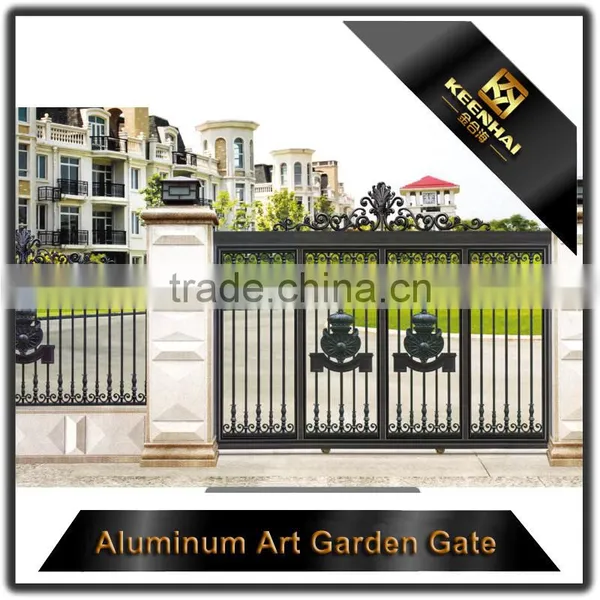 Aluminum Security Sliding Garden Gate Designs photo-3