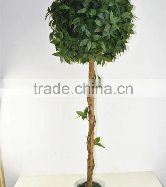 SJ041115 Boxwood Fake Topiary Shaped Strawberry Tree photo-2