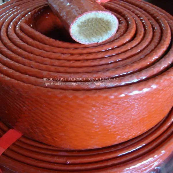 Silicone Fiberglass Fire Sleeve photo-2