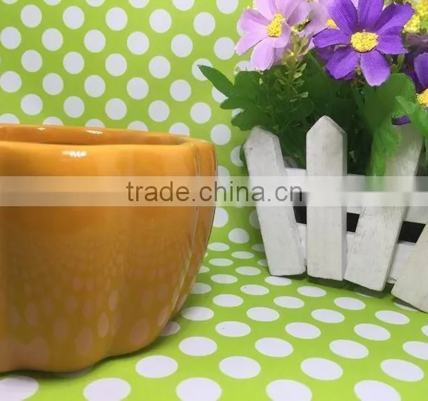 China on Sale Stocked Pumpkin Shape Bowl Ceramic Soup Bowls photo-3