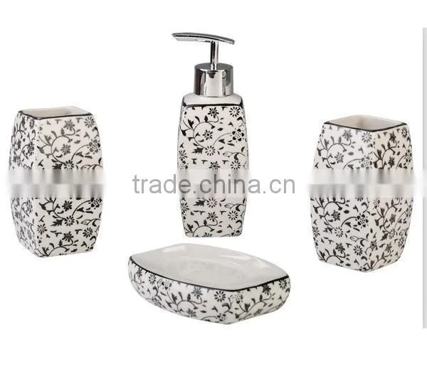 Antique Rectangular Ceramic Bathroom/washroom Accessories photo-6